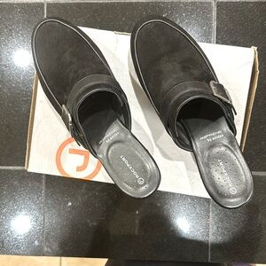 ROCKPORT, Women, Platform Mule Clog, adiPRENE cushion by Adidas,  ( Size9 1/2 )